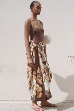 Abaya Pareo Sassari Print