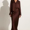 Ancora Skirt Dark Truffle - Final Sale