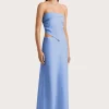 Antibes Maxi Skirt Mid Blue