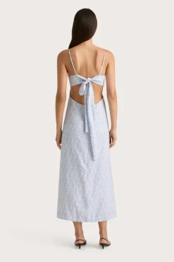Antibes Midi Dress Leilani Mid Blue