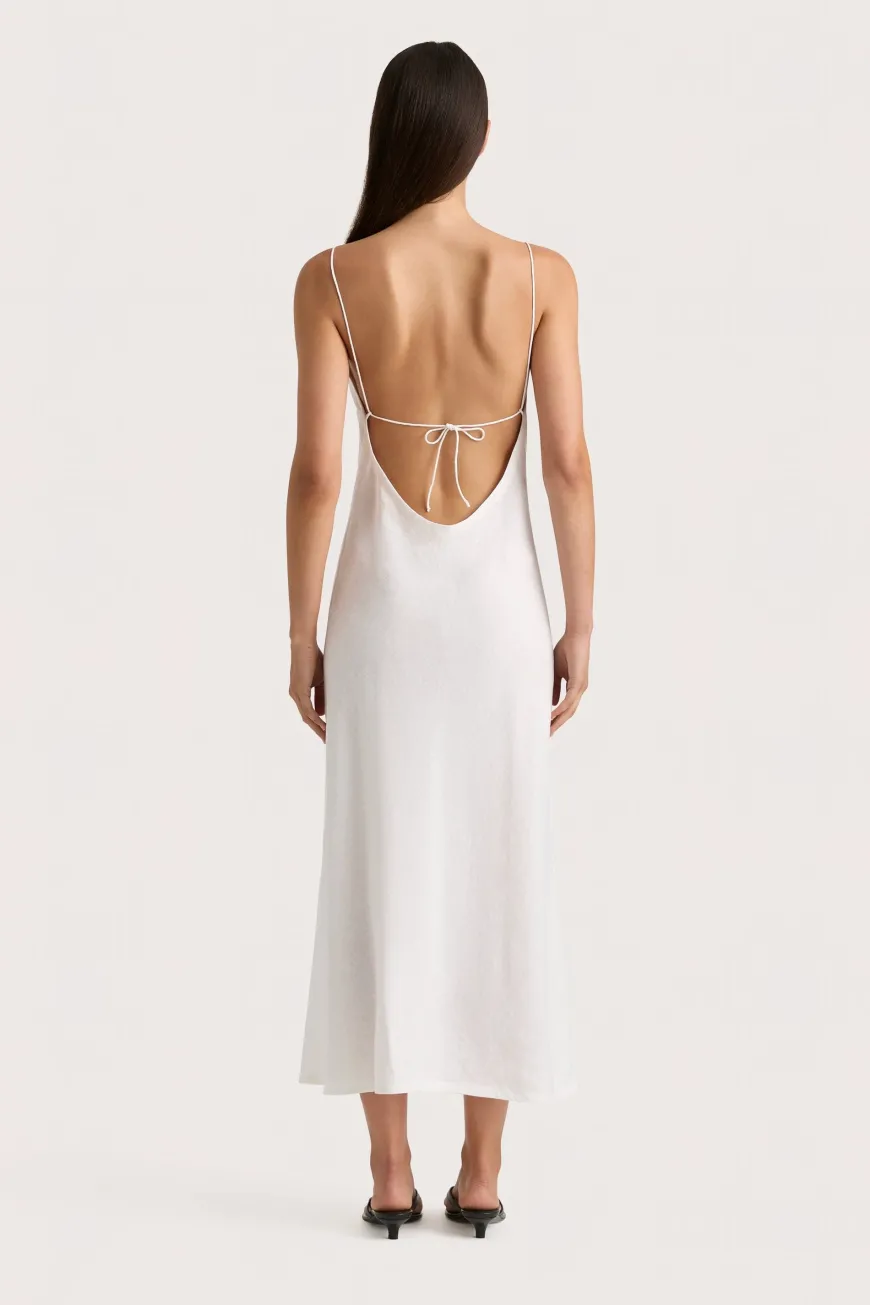 Antibes Midi Dress White