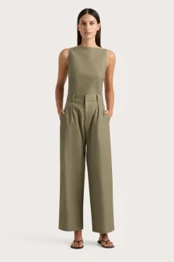 Antibes Top Khaki
