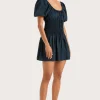 Beatrice Mini Dress Navy