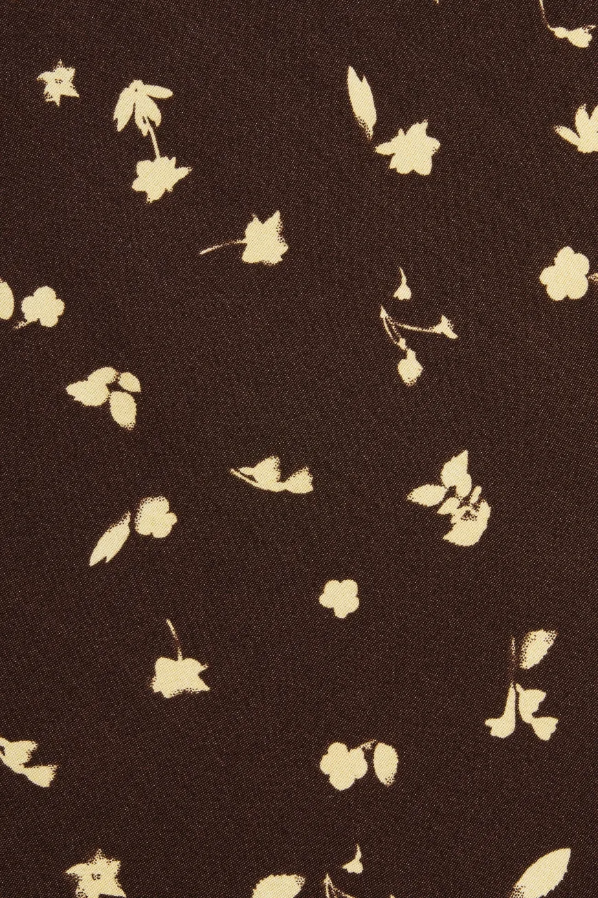 Boda Midi Dress Clover Brown