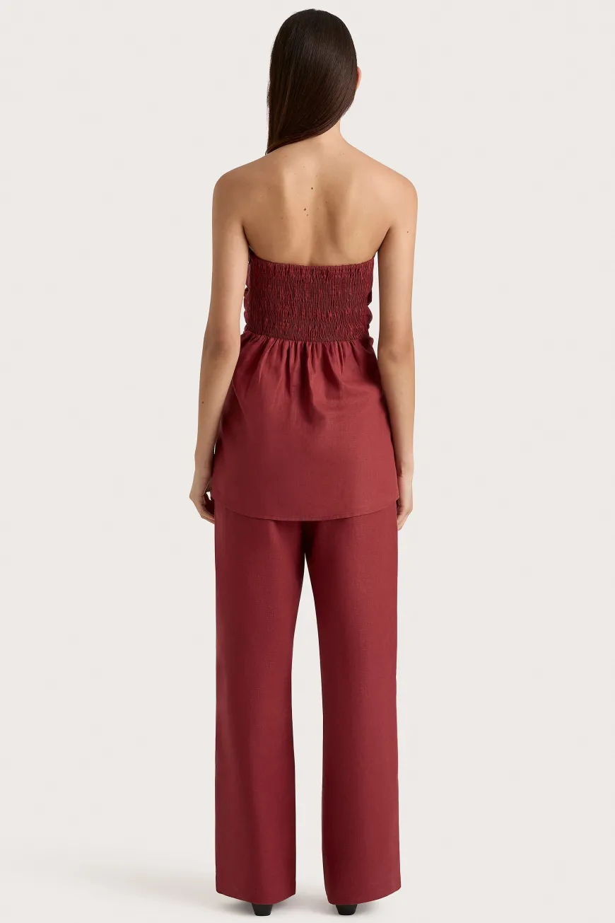 Boe Tunic Top Wine