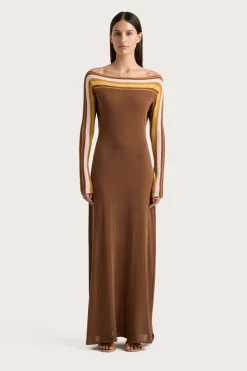 Citara Maxi Dress Cocoa