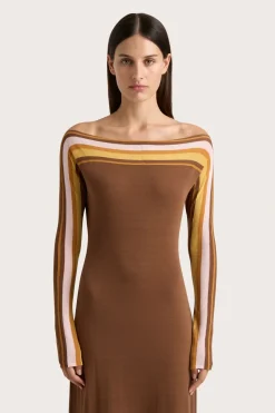 Citara Maxi Dress Cocoa