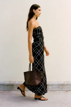 Dalicenca Skirt Letizia Check Black - Final Sale