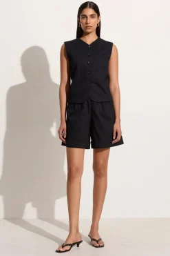 Delfina Vest Black