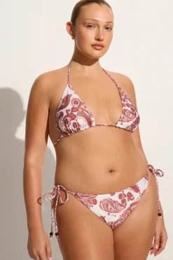 Delle Bikini Top Alessia Paisley - Final Sale