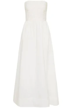 Dominquez Midi Dress White