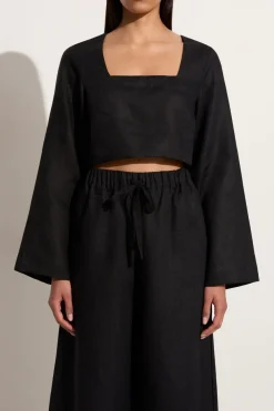 Eilish Top Black