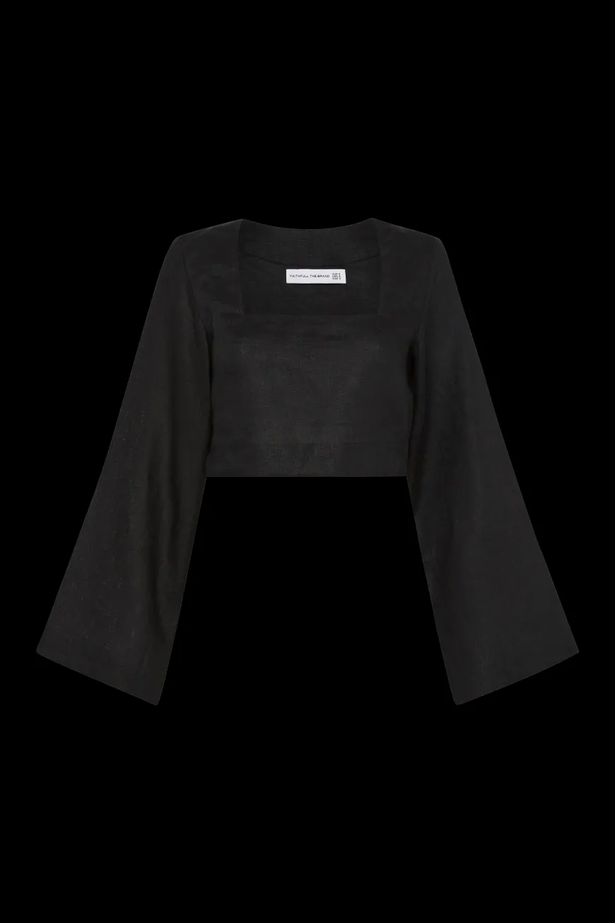 Eilish Top Black