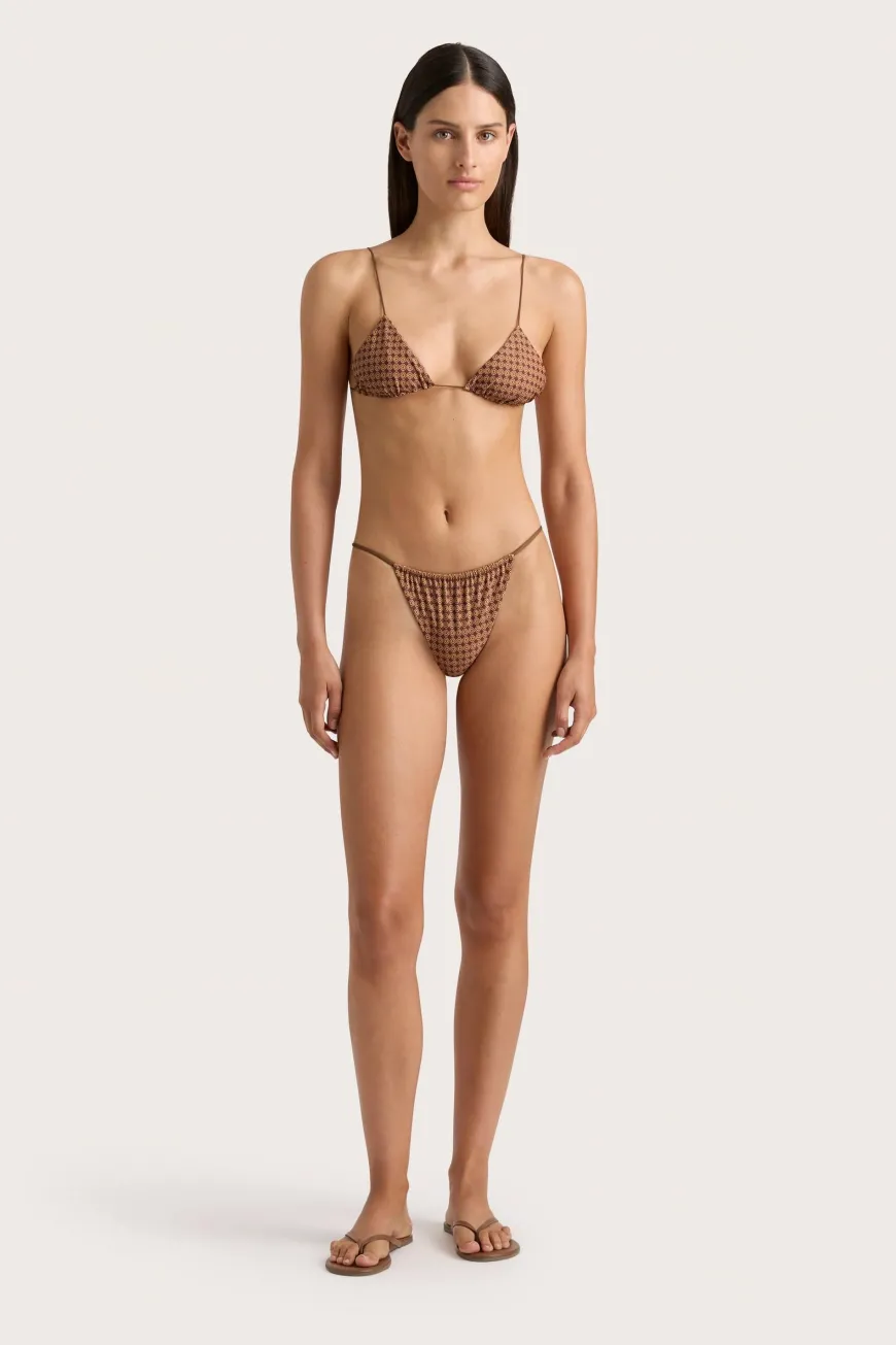 Elea Bikini Bottom Oliander Cocoa