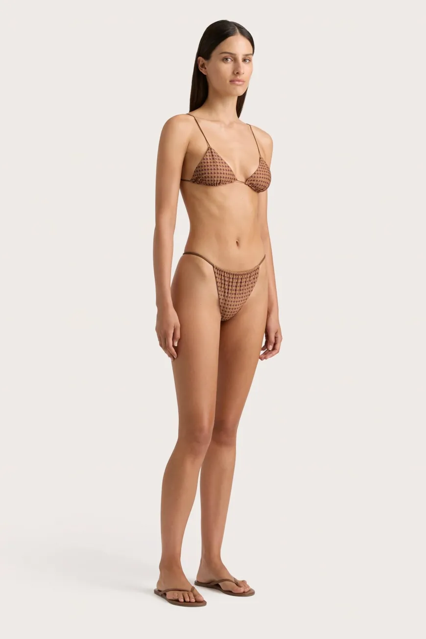 Elea Bikini Bottom Oliander Cocoa