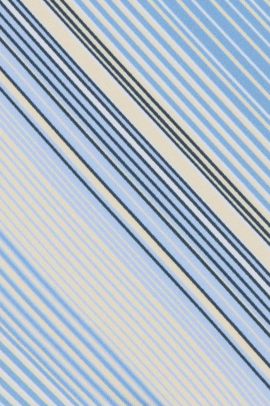 Elea Bikini Top Futura Stripe Sky Blue