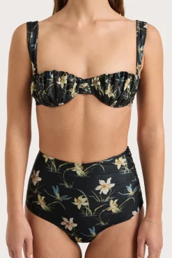 Emily Bikini Top Daffodil Print