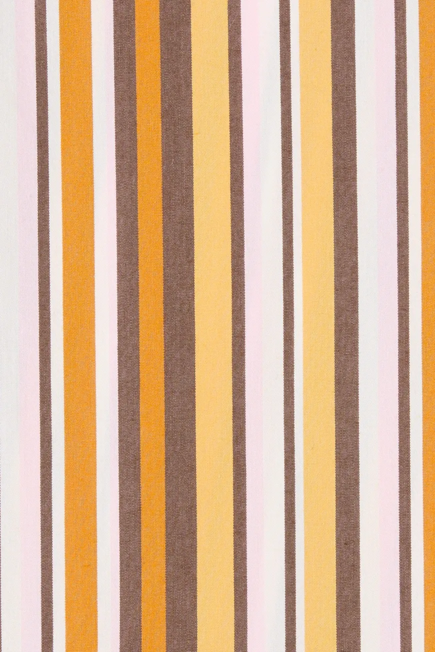 En Vau Skirt Terracotta Stripe