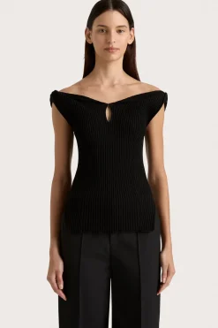 Heidi Knit Top Black