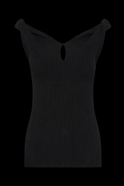 Heidi Knit Top Black