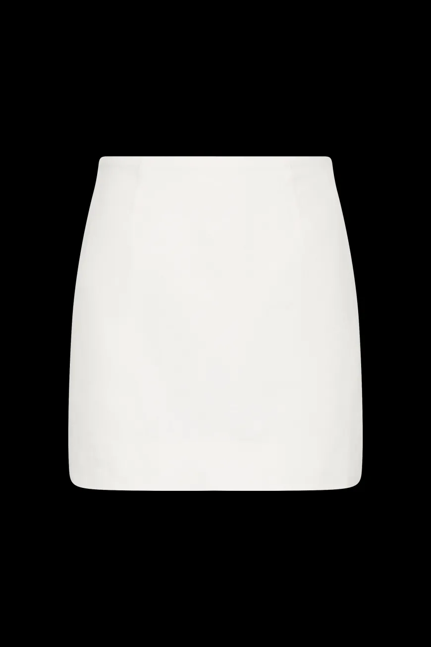 Jane Mini Skirt White