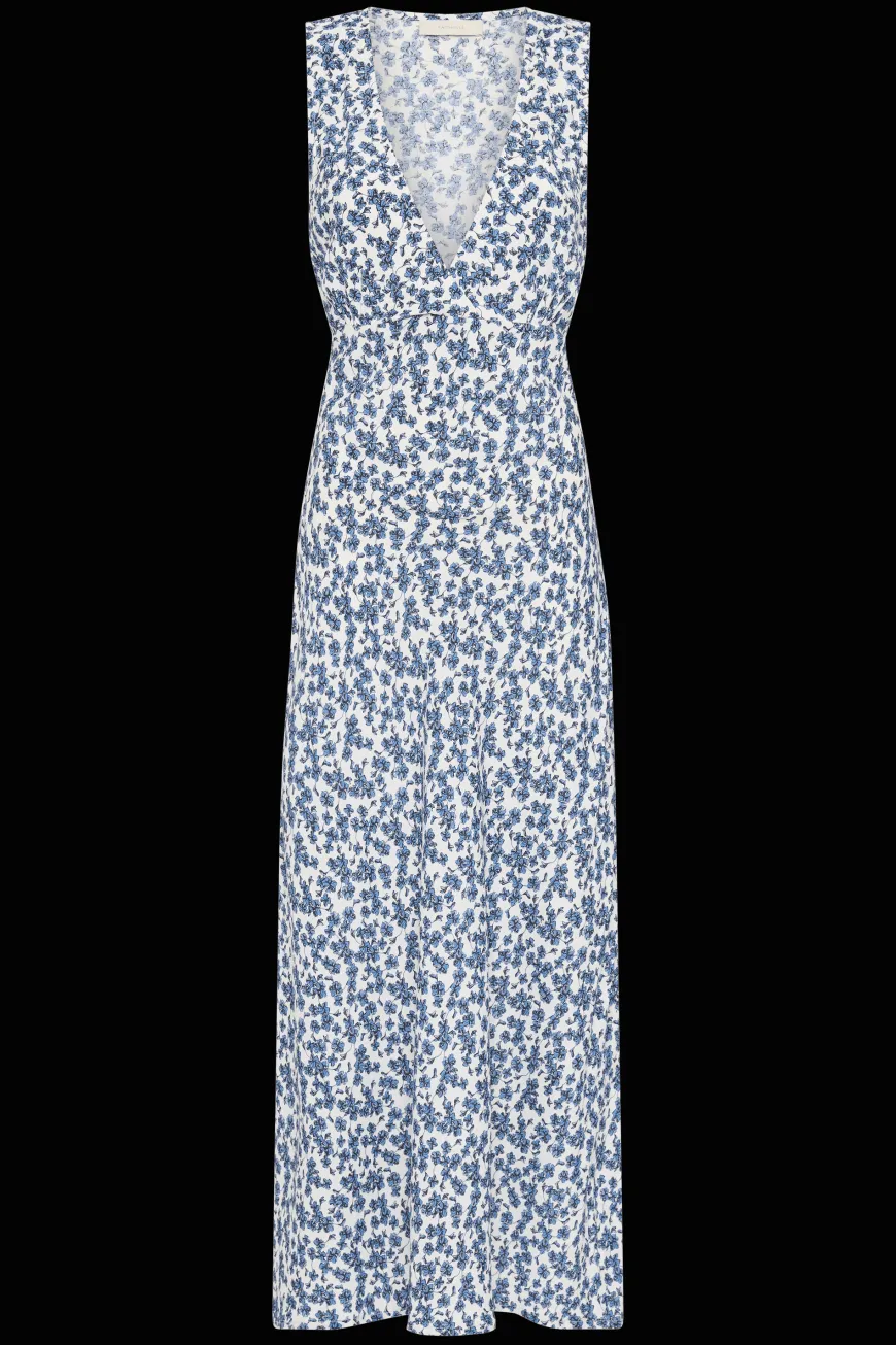 Jardin Midi Dress Leilani Mid Blue
