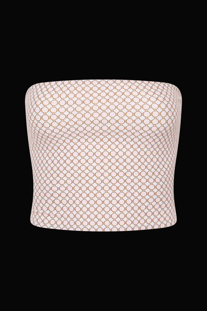 Jean Swim Top Oliander Blush