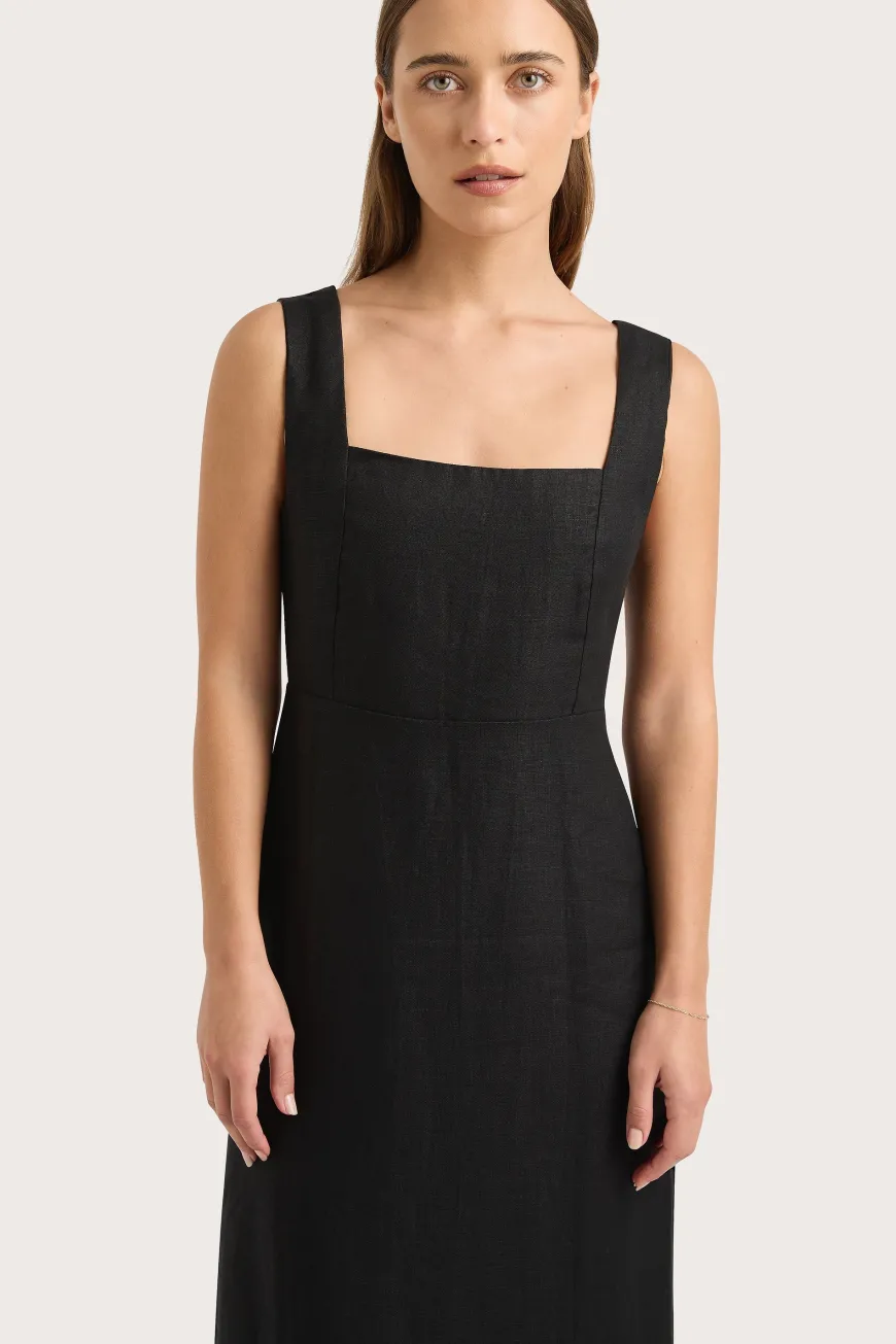 Lais Midi Dress Black