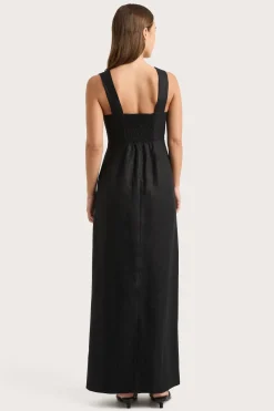 Lais Midi Dress Black