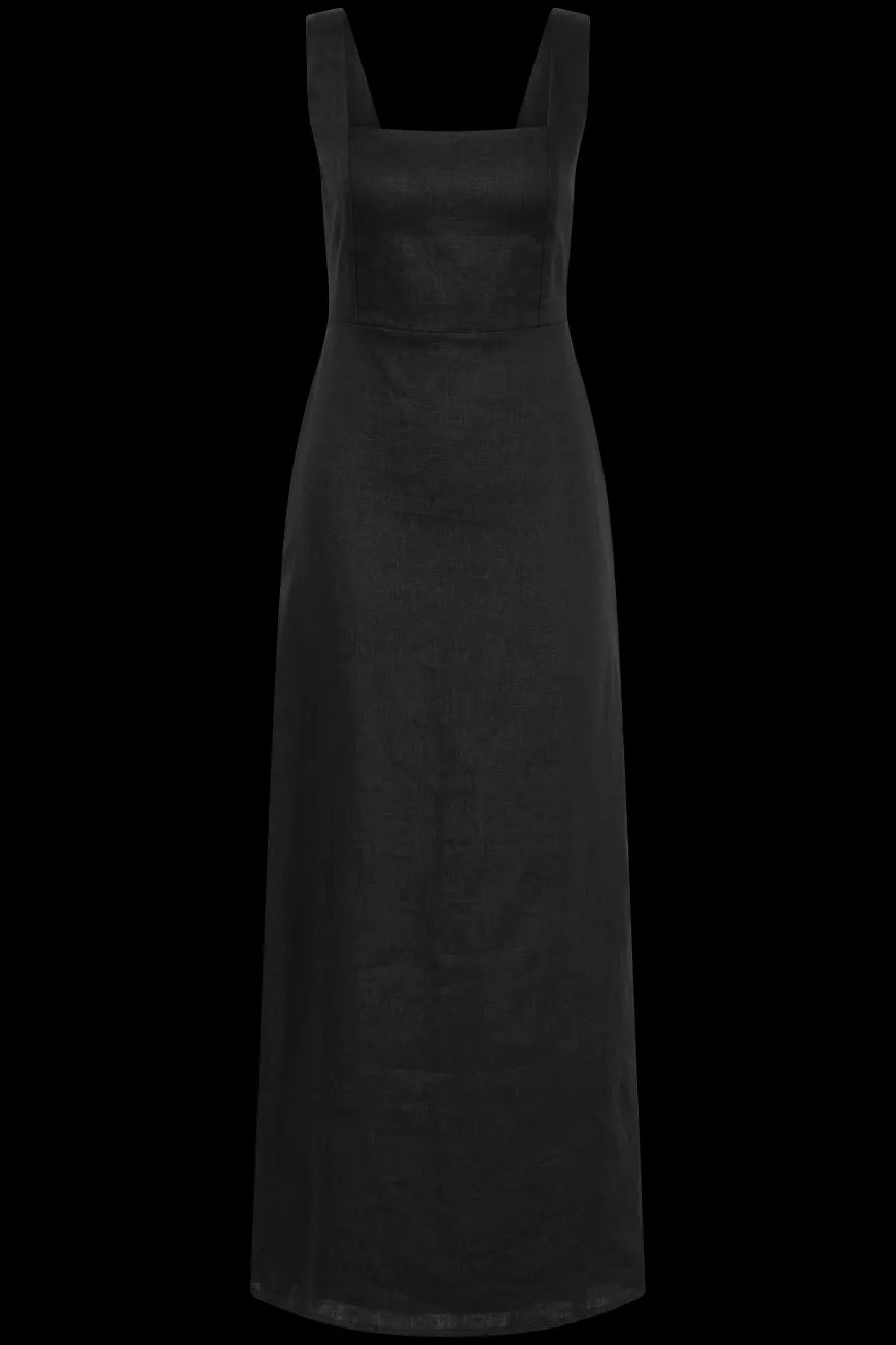 Lais Midi Dress Black