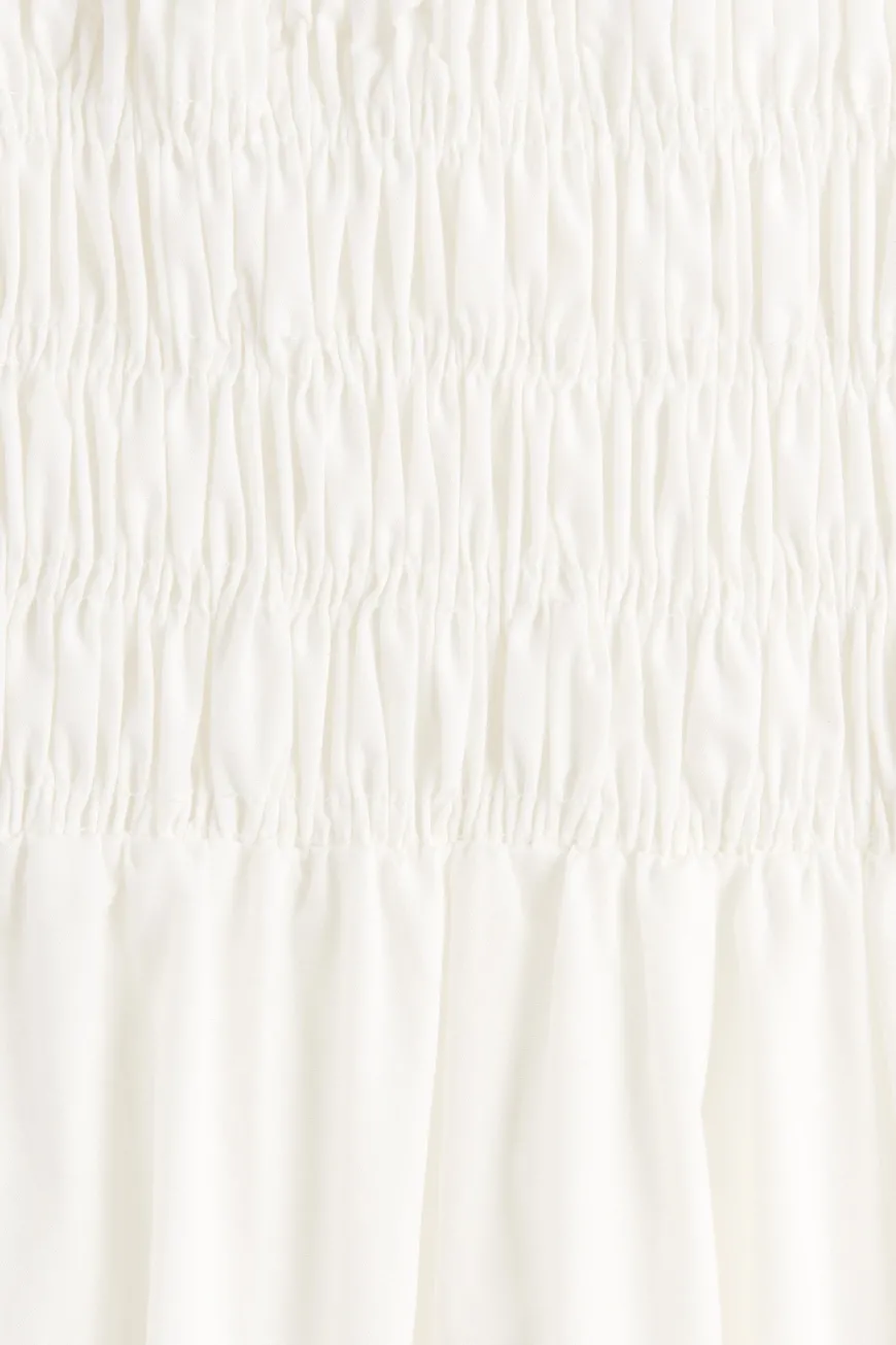 Lene Midi Dress White