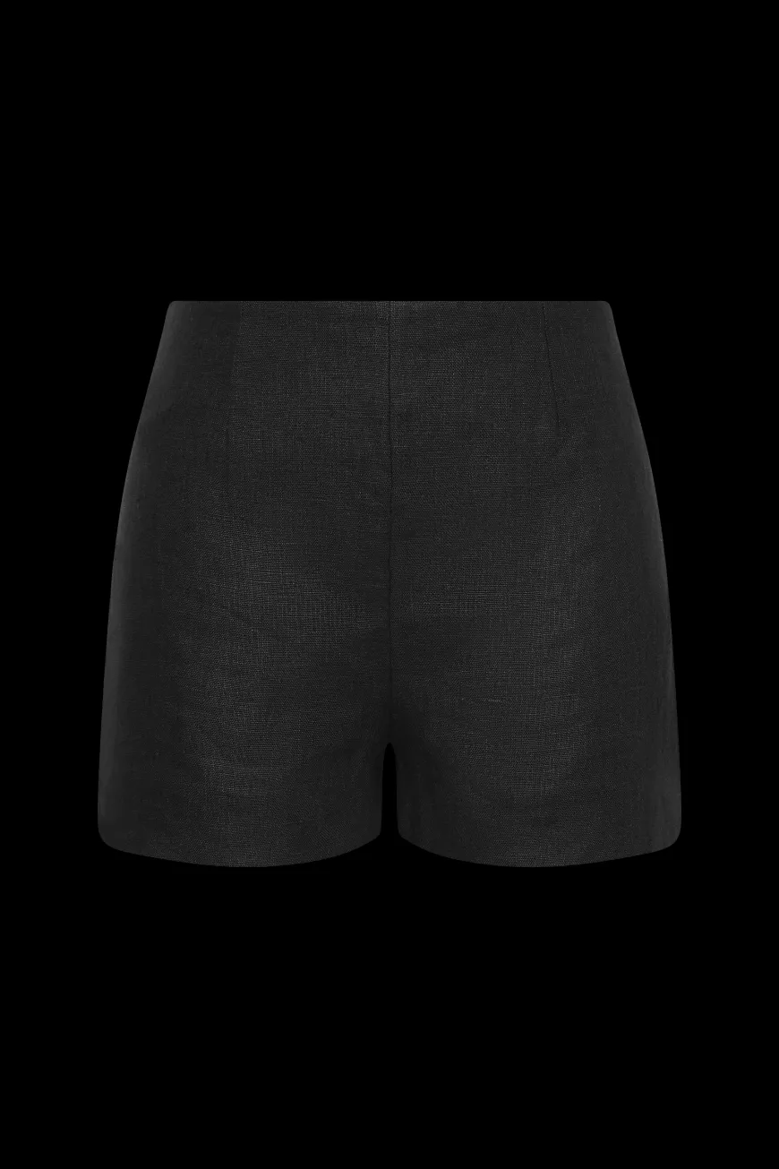 Lila Mini Shorts Black