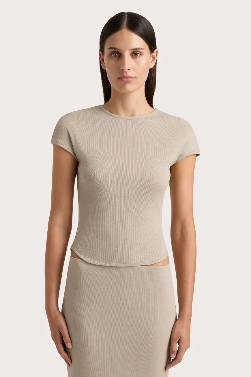Loire T-Shirt Taupe