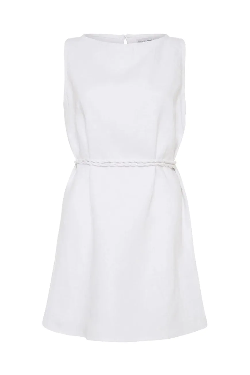 Lui Mini Dress White