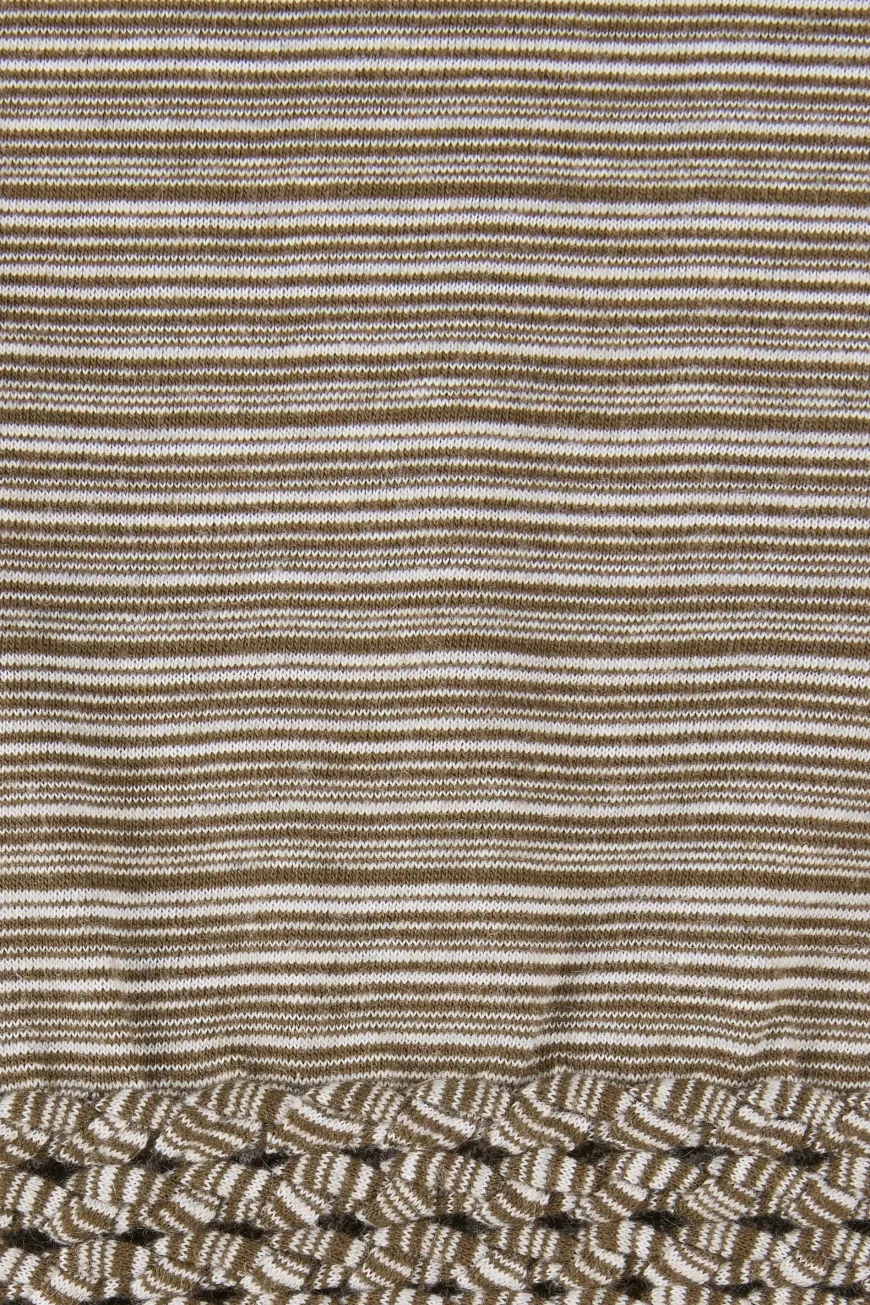 Maceio Top Walnut Stripe