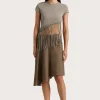 Maceio T-Shirt Walnut Stripe