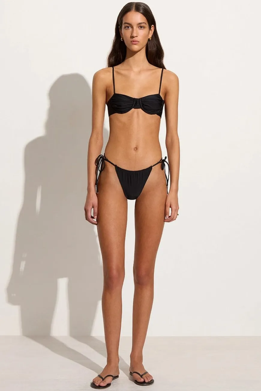 Pacific Bikini Bottoms Black - Final Sale