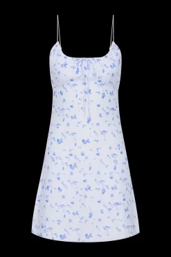 Pau Mini Dress Blossom Blue