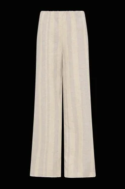 Sao Paulo Pant Sand Sky Stripe