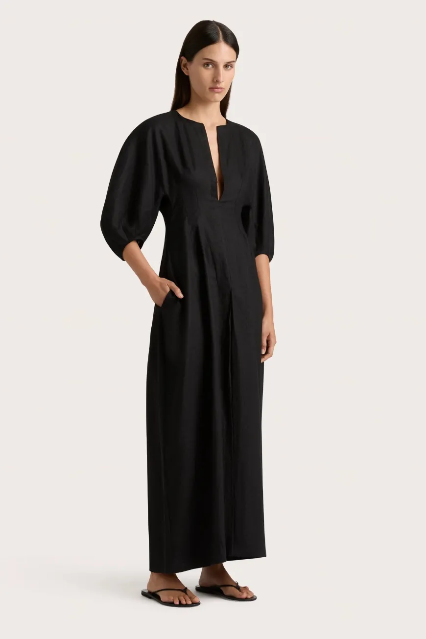 Soleil Maxi Dress Black
