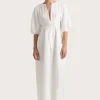 Soleil Maxi Dress White
