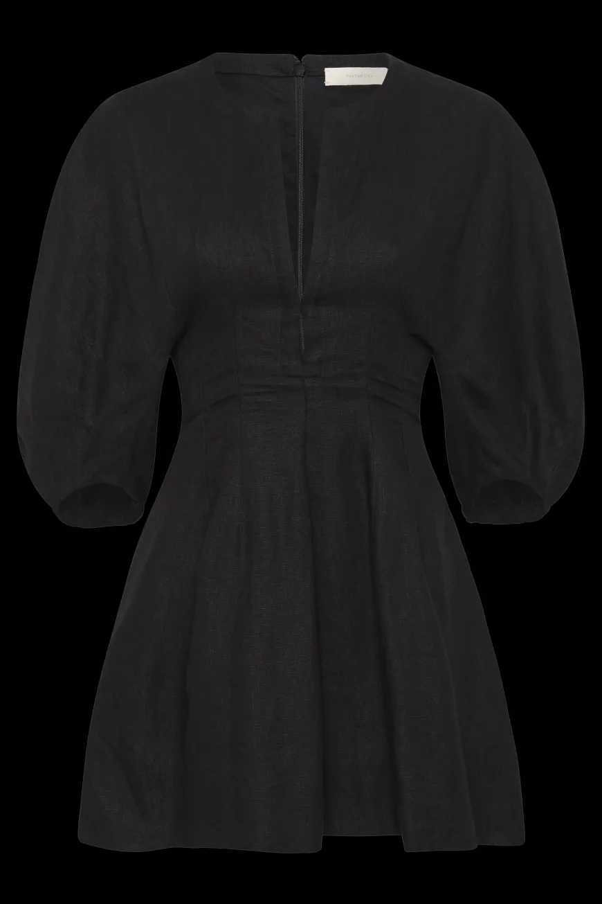 Soleil Mini Dress Black