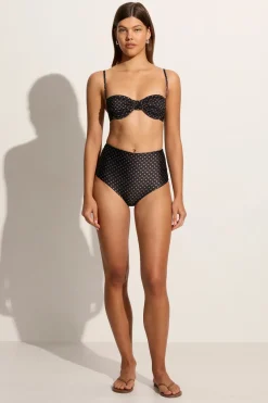 Stefania Bikini Top Ludovica Polka Dot - Final Sale