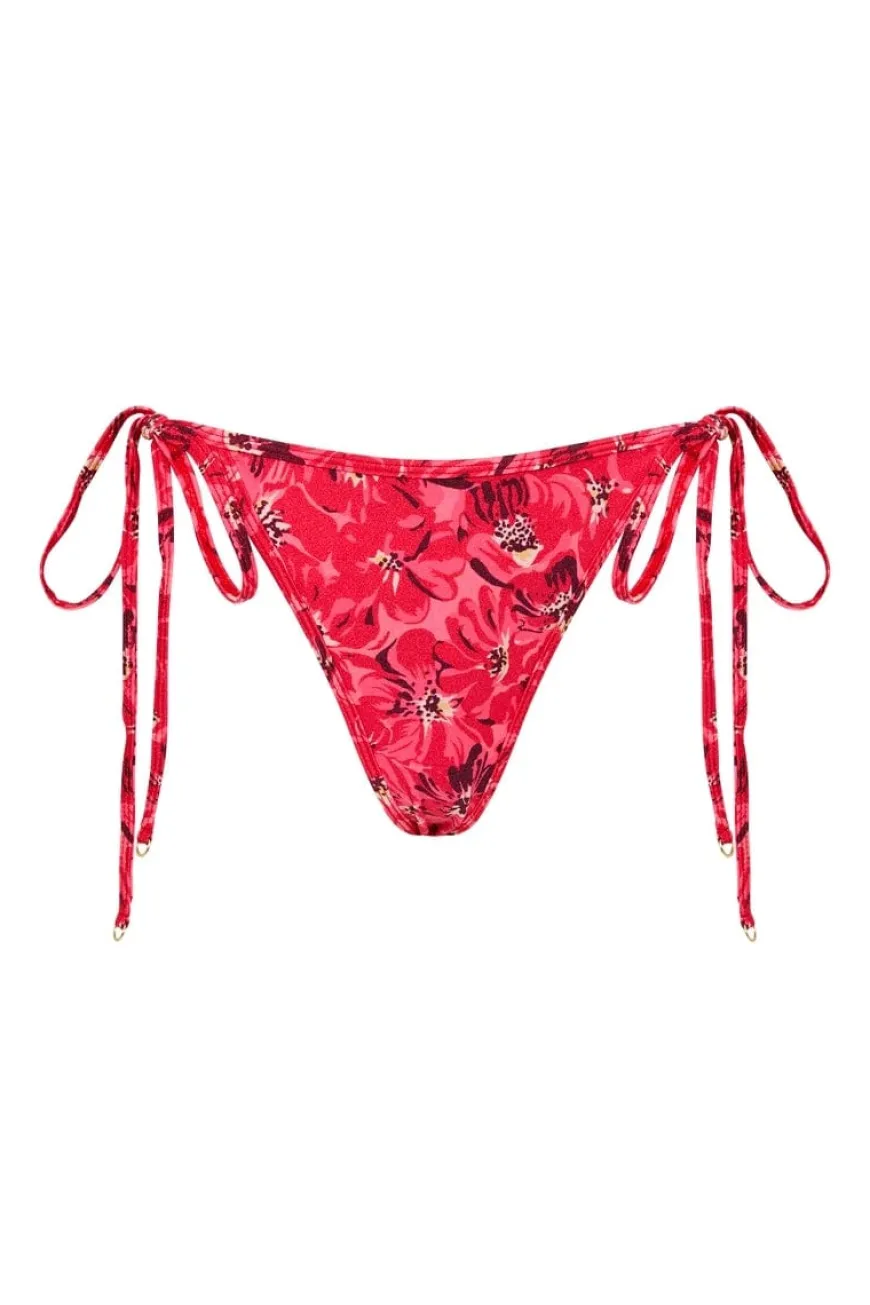 Zamora Bikini Bottoms El Limon Floral Pink