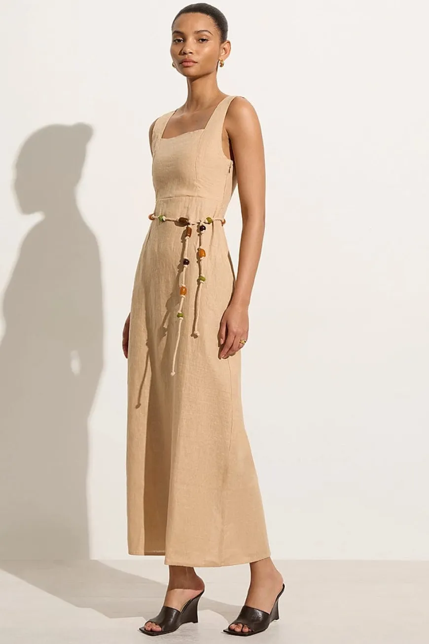 Zana Midi Dress Sand - Final Sale