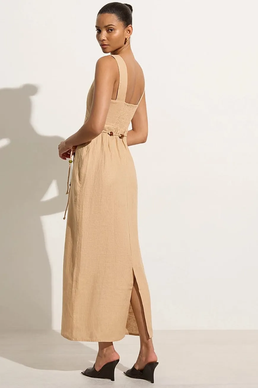 Zana Midi Dress Sand - Final Sale