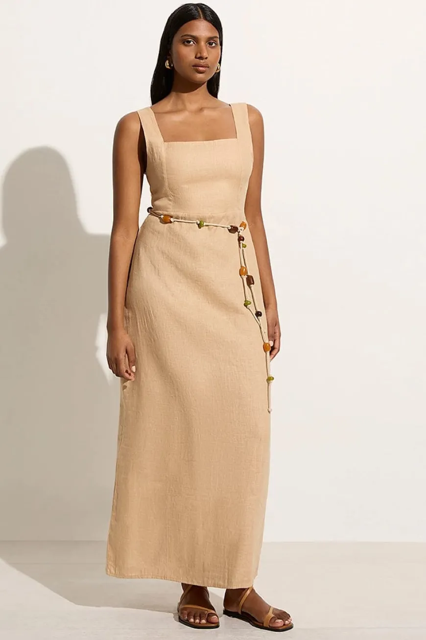 Zana Midi Dress Sand - Final Sale